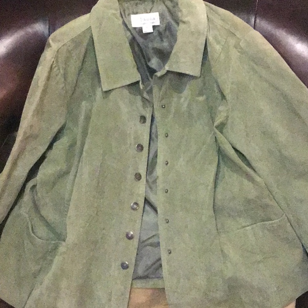 Leather jacket snap button snap button